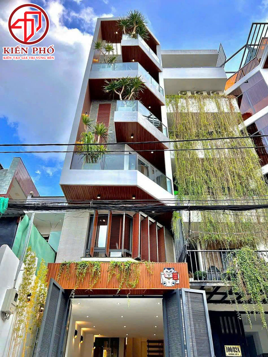 Nhà phố 1 trệt 3 lầu sân thượng quận 2