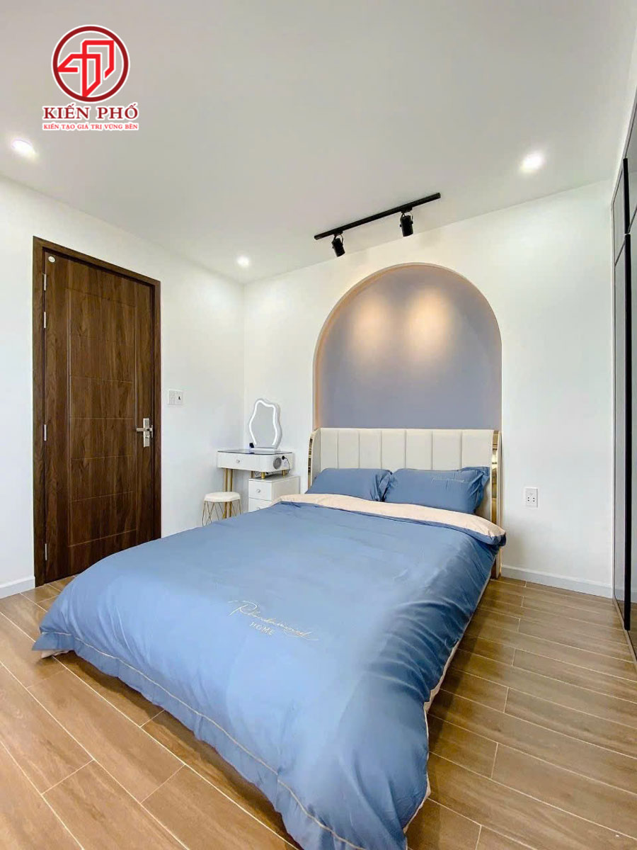 Bàn giao nhà 1 trệt 4 lầu sân thượng cho gia đình anh Tiến ở Quận Tân Bình