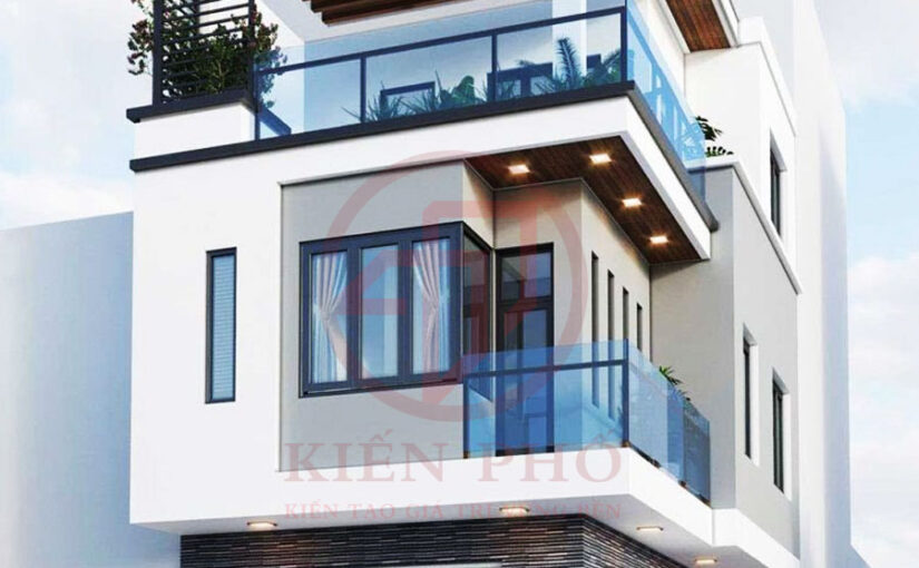 Mẫu thiết kế nhà phố 3 tầng 2 mặt tiền nhà chị Nhung ở Quận Phú Nhuận