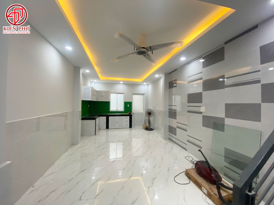 Hình ảnh hoàn thiện bàn giao nhà anh Triều ở Quận 7