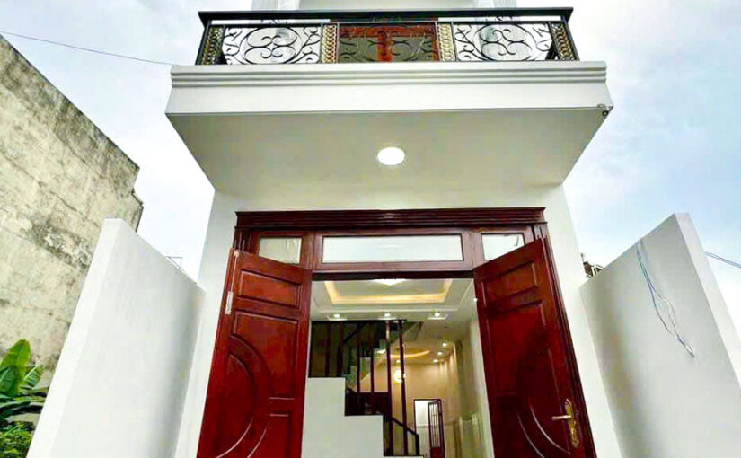 Thi công xây dựng nhà phố 3 tầng nhà anh Duy ở Quận 12