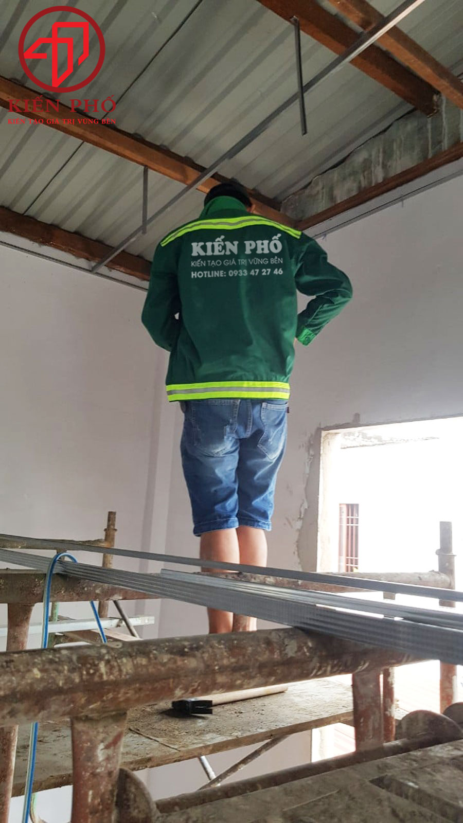 Sửa chữa nhà anh Tân ở Quận 12