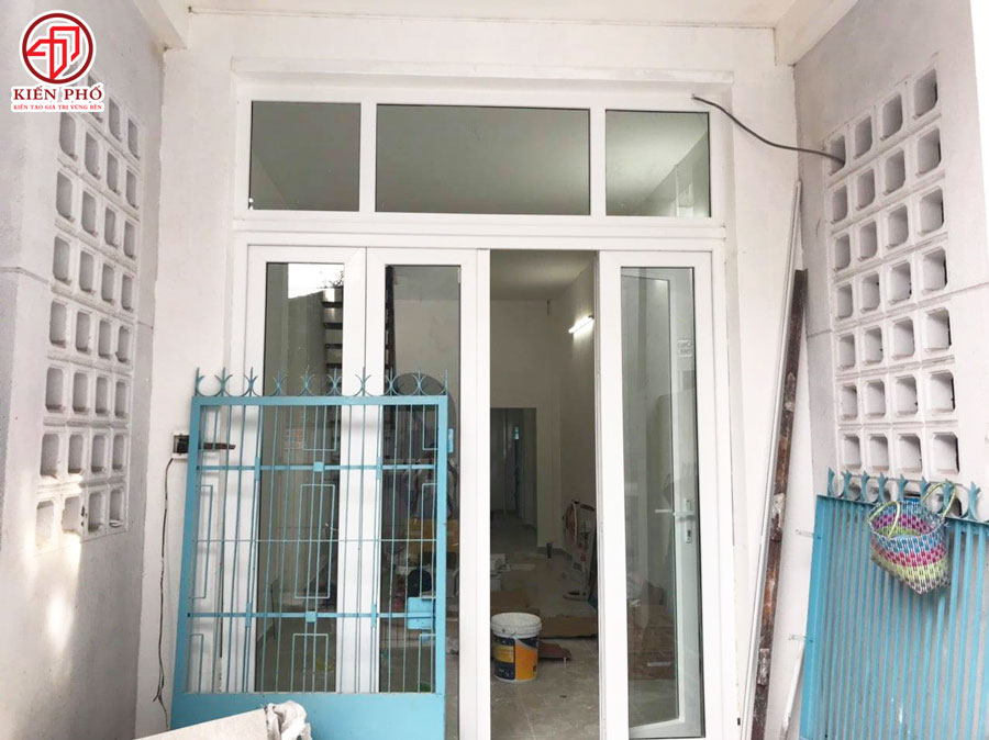 Công trình sửa nhà anh Tân ở Quận 12