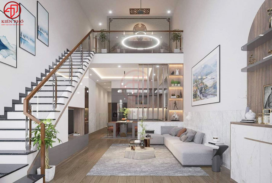 Mẫu thiết kế tổng quan nhà anh Nam Quận 12
