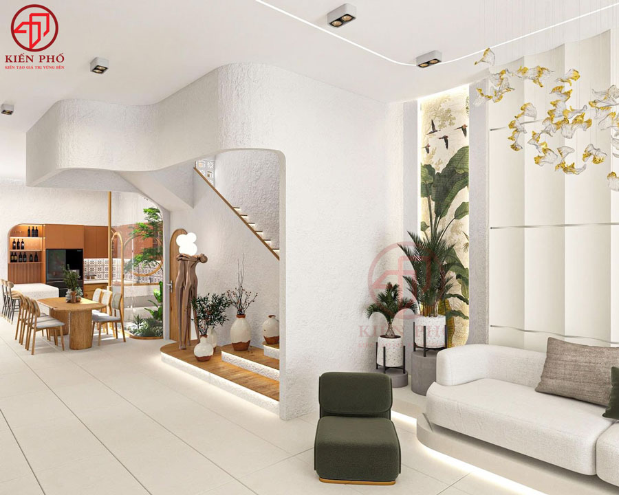 Mẫu thiết kế không gian nhà anh Thanh Quận Tân Phú