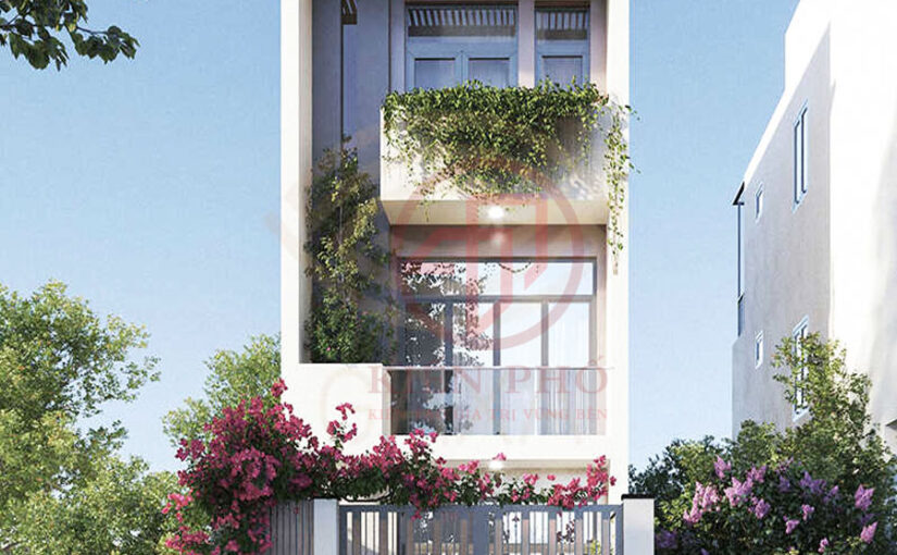 Mẫu thiết kế nhà phố 3 tầng nhà anh Dũng Quận Tân Bình