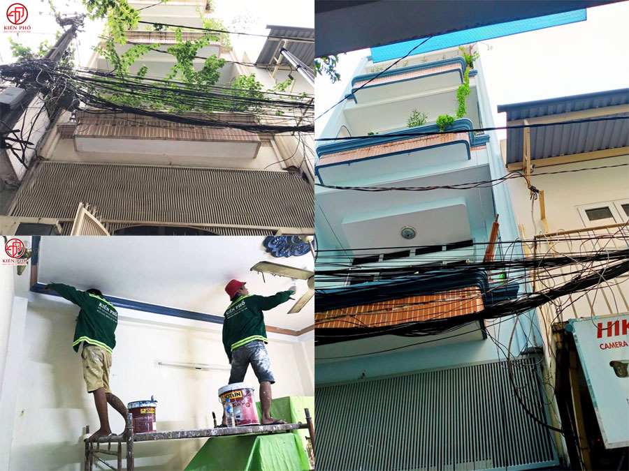 Sửa chữa cải tạo nhà chị Nguyệt Quận 11