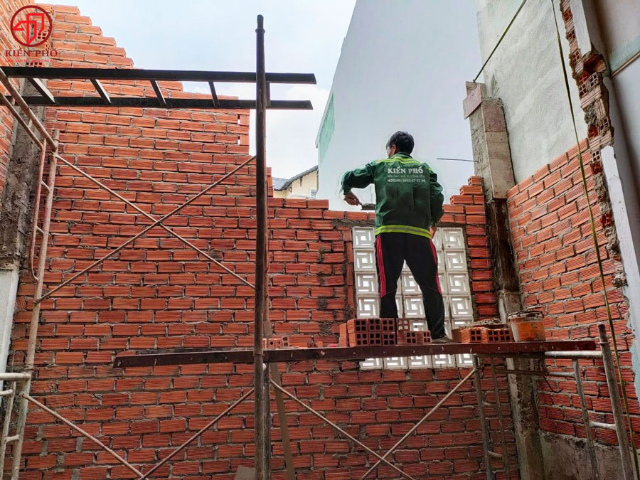 Sửa nhà 2 tầng nhà Chị Tuyền Quận Bình Tân