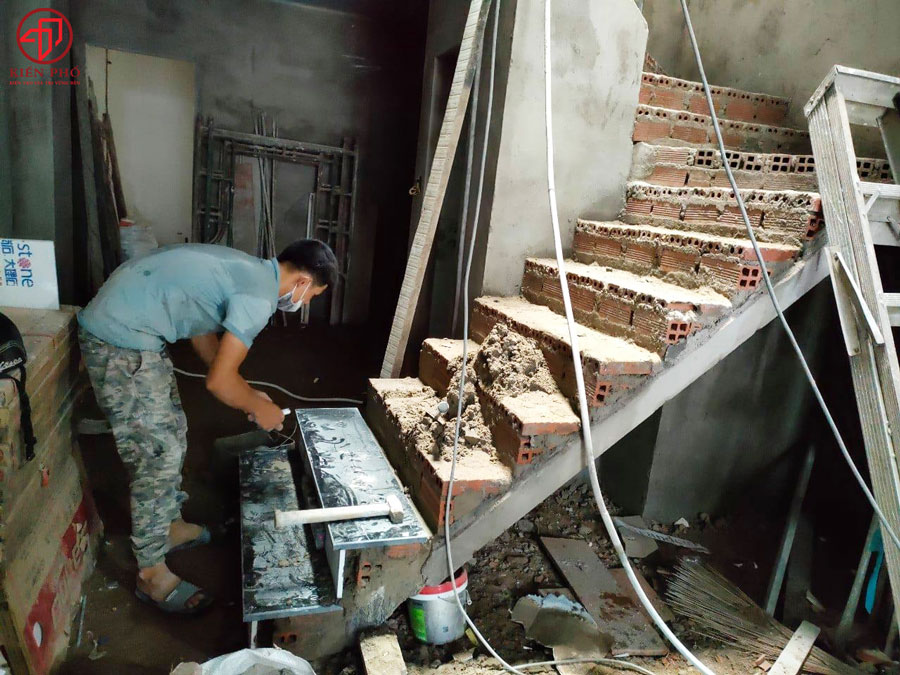 Sửa nhà 2 tầng nhà Chị Tuyền Quận Bình Tân
