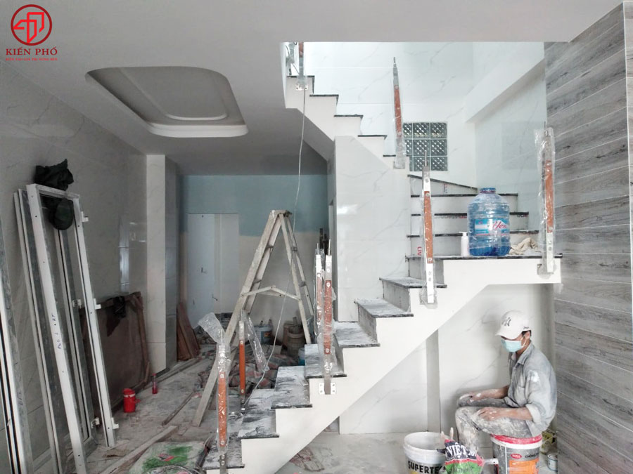 Sửa nhà 2 tầng nhà Chị Tuyền Quận Bình Tân