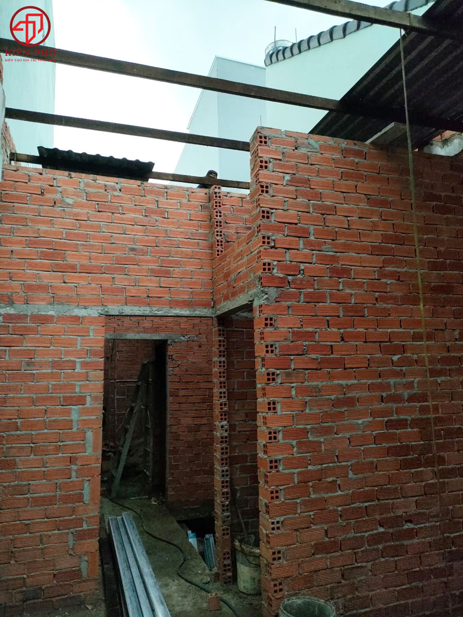 Sửa nhà 2 tầng nhà Chị Tuyền Quận Bình Tân