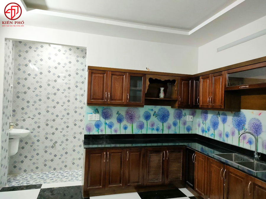 Hoàn thiện nhà 2 tầng nhà Chị Tuyền Quận Bình Tân