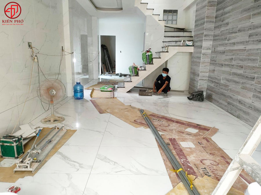 Sửa nhà 2 tầng nhà Chị Tuyền Quận Bình Tân