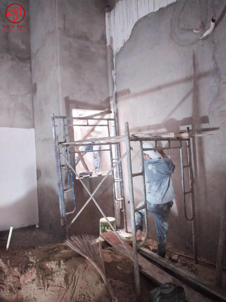 Sửa nhà 2 tầng nhà Chị Tuyền Quận Bình Tân