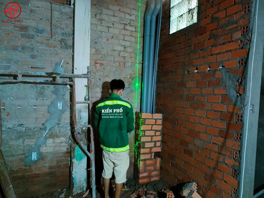 Sửa nhà 2 tầng nhà Chị Tuyền Quận Bình Tân