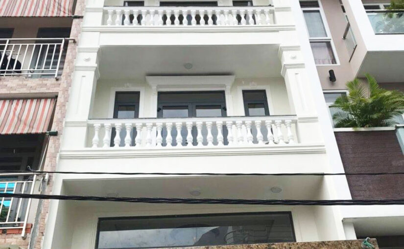 Xây dựng nhà phố 3 tầng sân thượng nhà anh Đông Quận Tân Bình