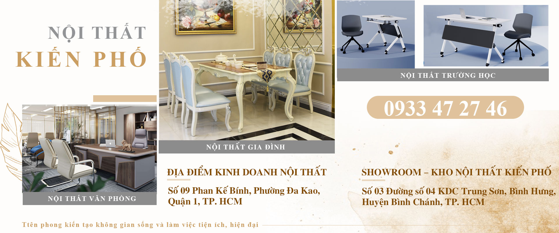Banner nội thất kiến phố